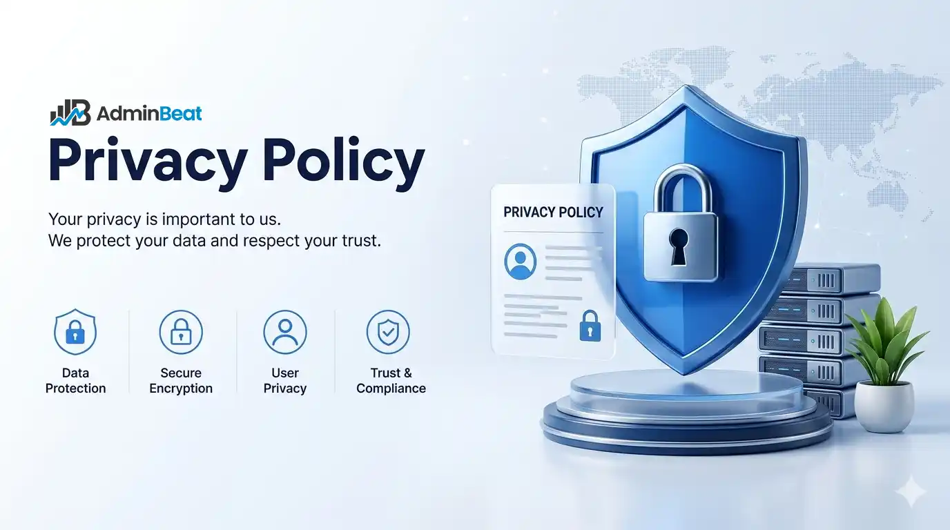 AdminBeat Privacy Policy img